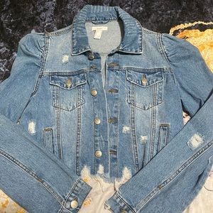 Crop Jean jacket